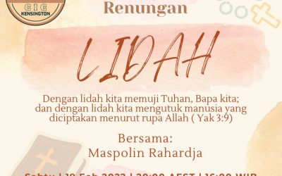 CIC Kensington: Doa Rosario Bersama dan Renungan pada hari Sabtu, 19 Februari 2022